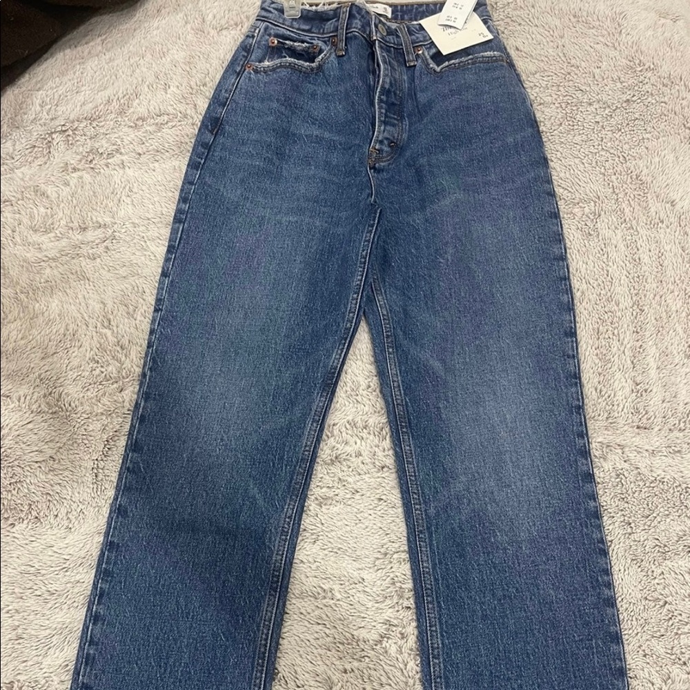 Abercrombie Jeans: The Dad High Rise Curve Luve